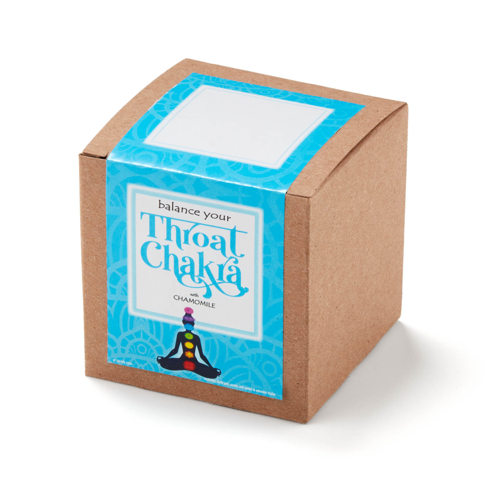 Throat Chakra Growable in Kraft Gift Box