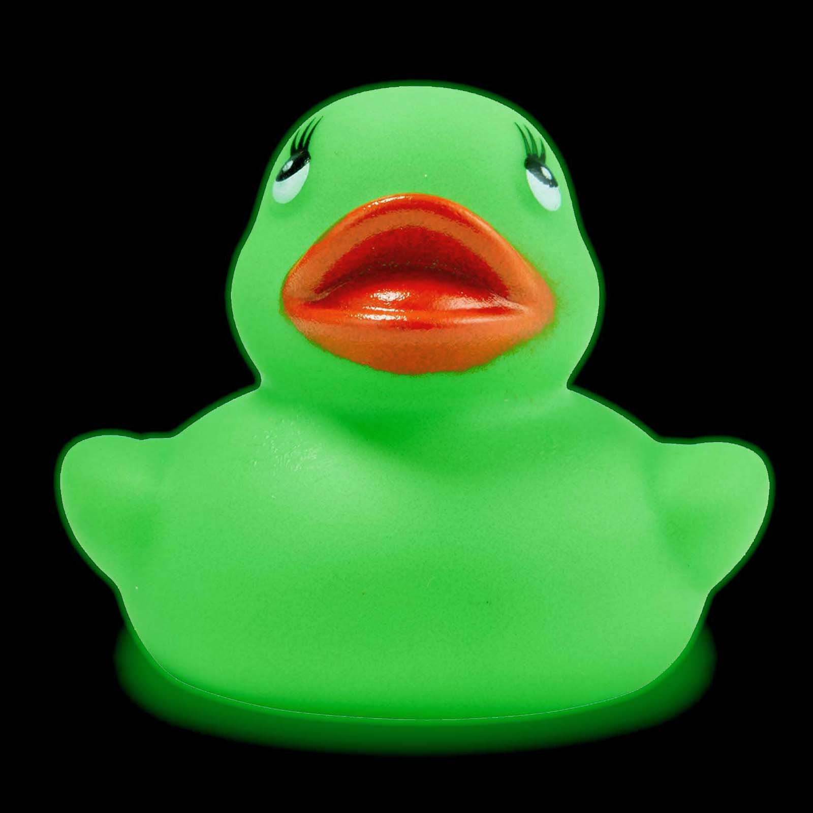 2" Glow in the Dark Rubber Duck