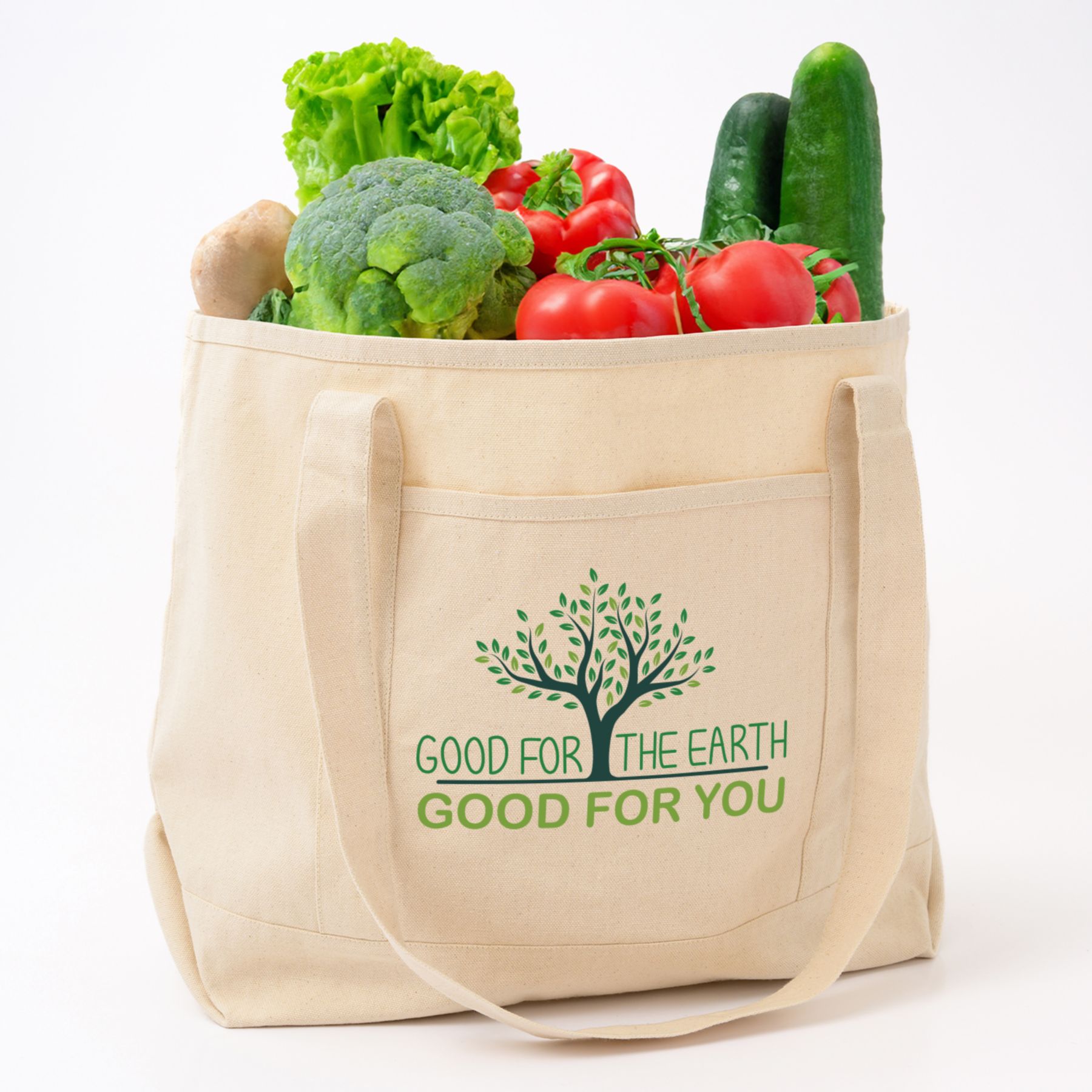 Saratoga Full Color Recycled Cotton Tote 10 Oz