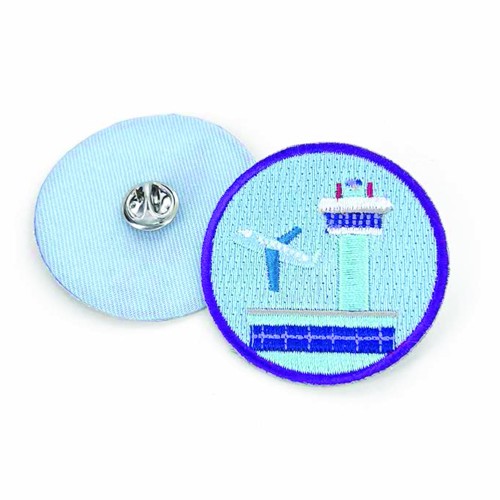 Embroidered Lapel Pin