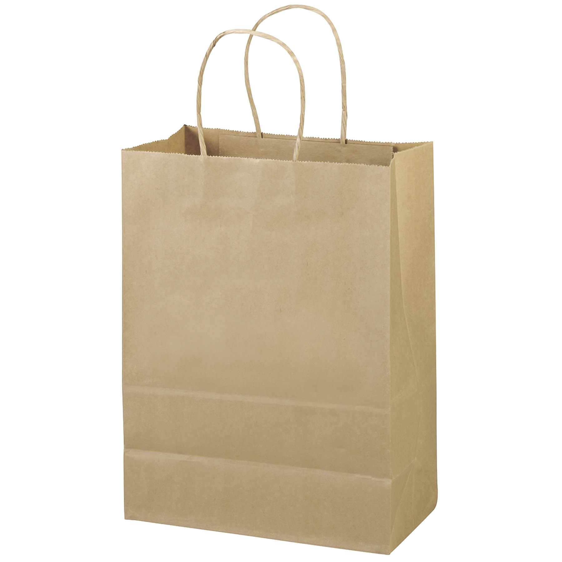 Eco Jenny - Kraft-Brown Shopper - Flexo Ink Print