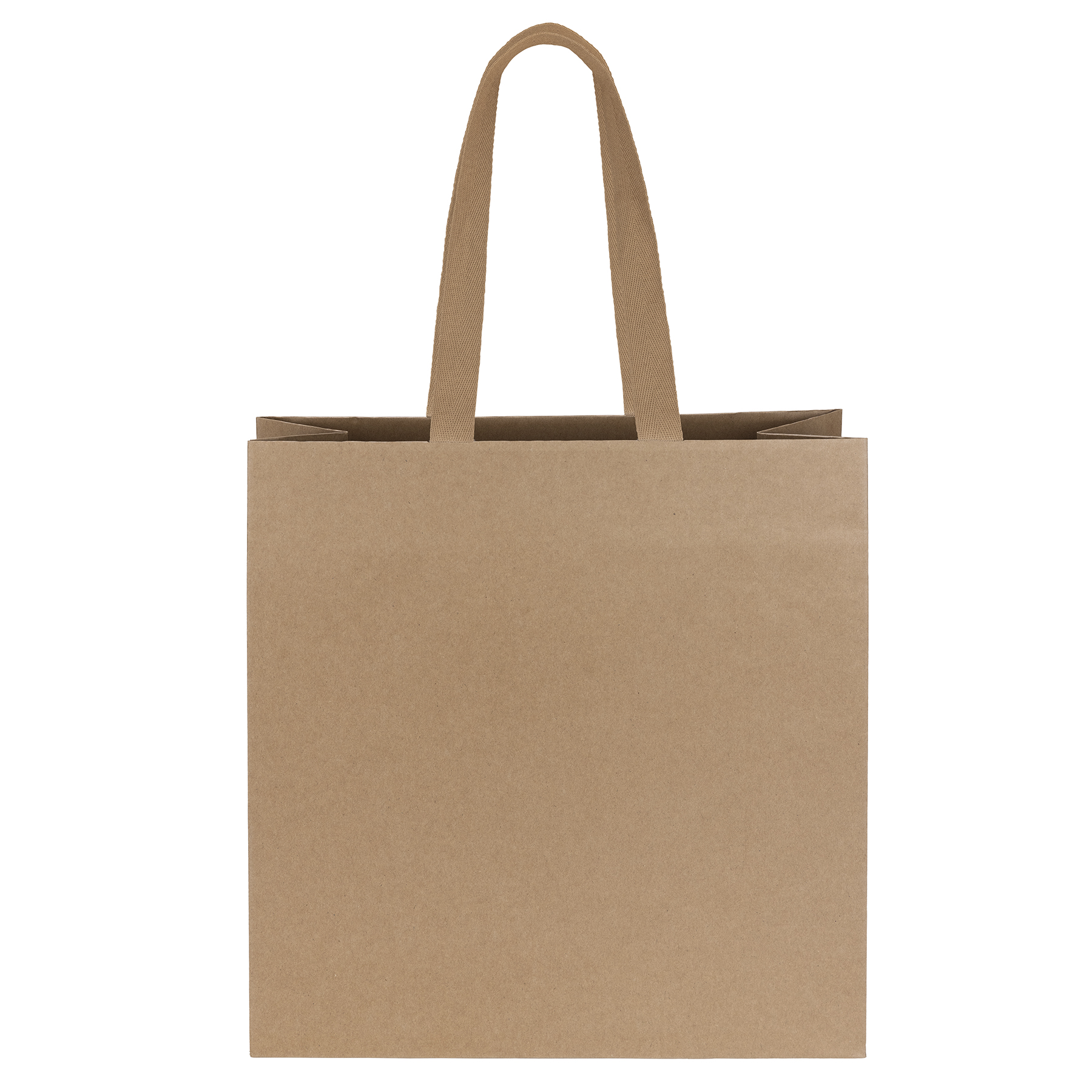 Tuscan™ - Eco Kraft-Brown Matte-Laminated Eurotote - Foil Print