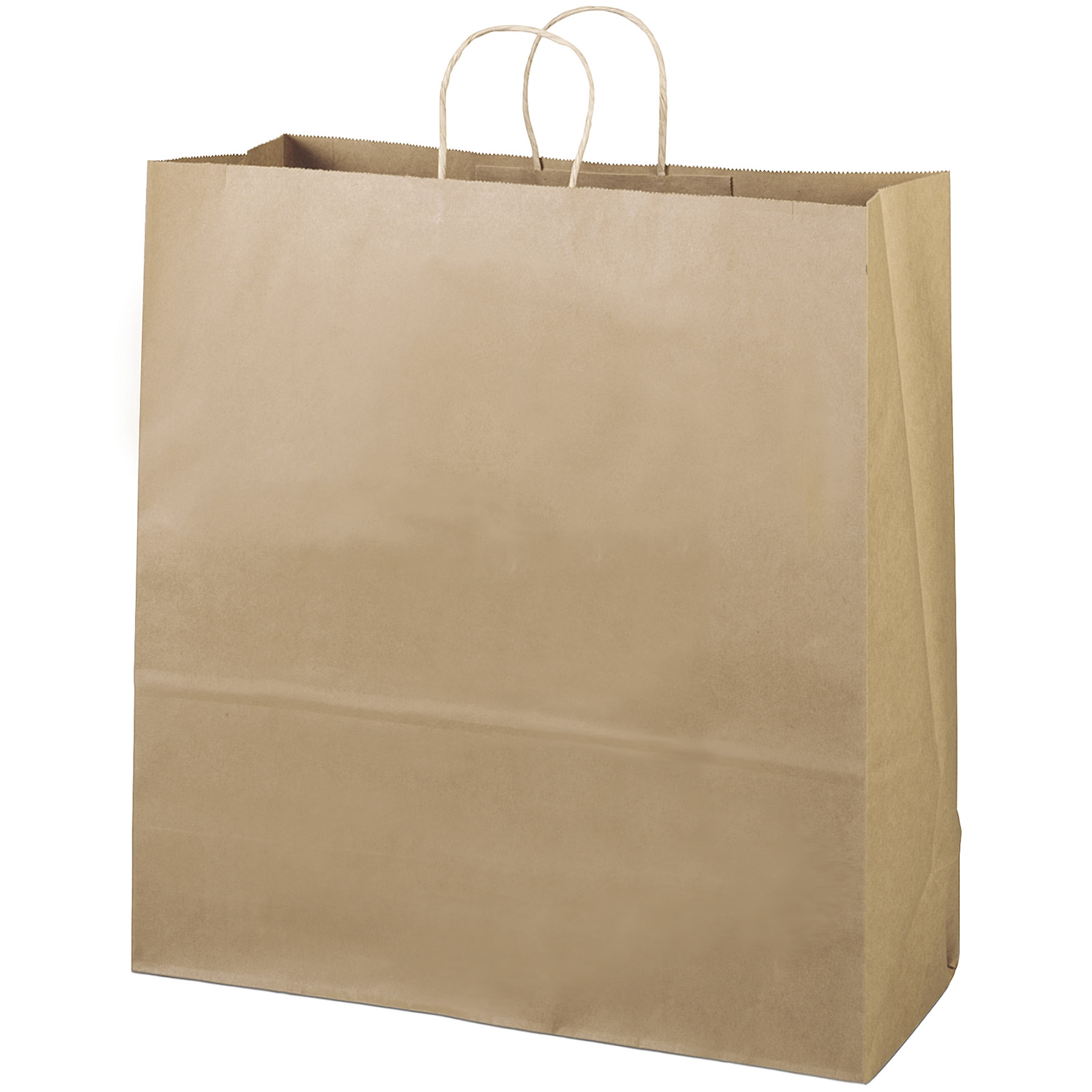 Eco Duke - Kraft-Brown Shopper - Flexo Ink Print