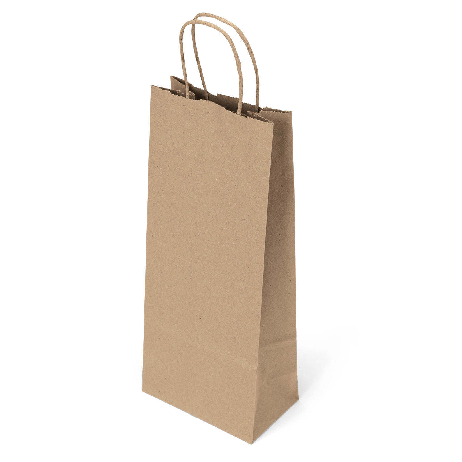 Eco Vino - Kraft-Brown Shopper - Flexo Ink Print