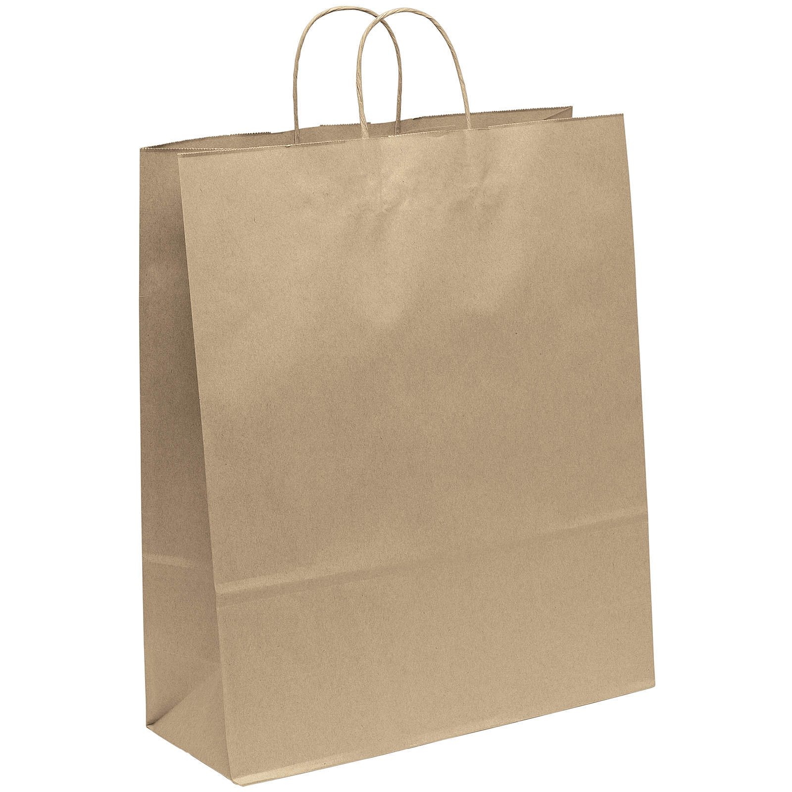 Eco Stephanie - Kraft-Brown Shopper - ColorVista