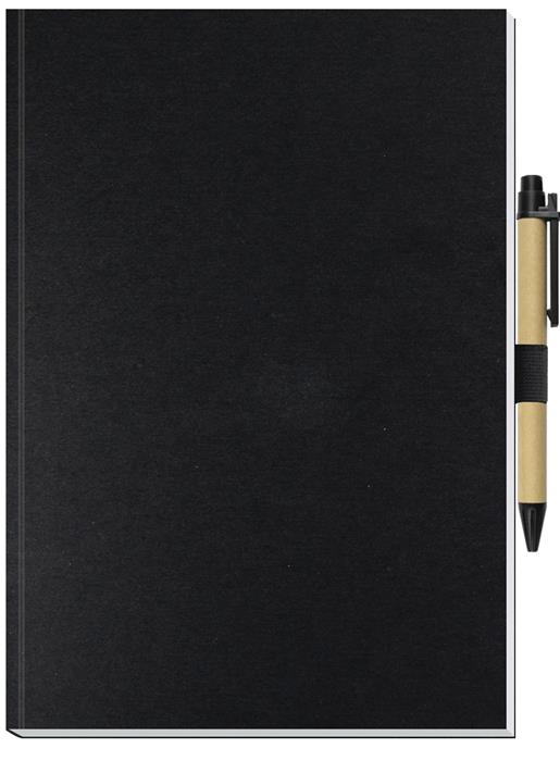 Recycled Perfect Journal w/Pen (7"x 10")
