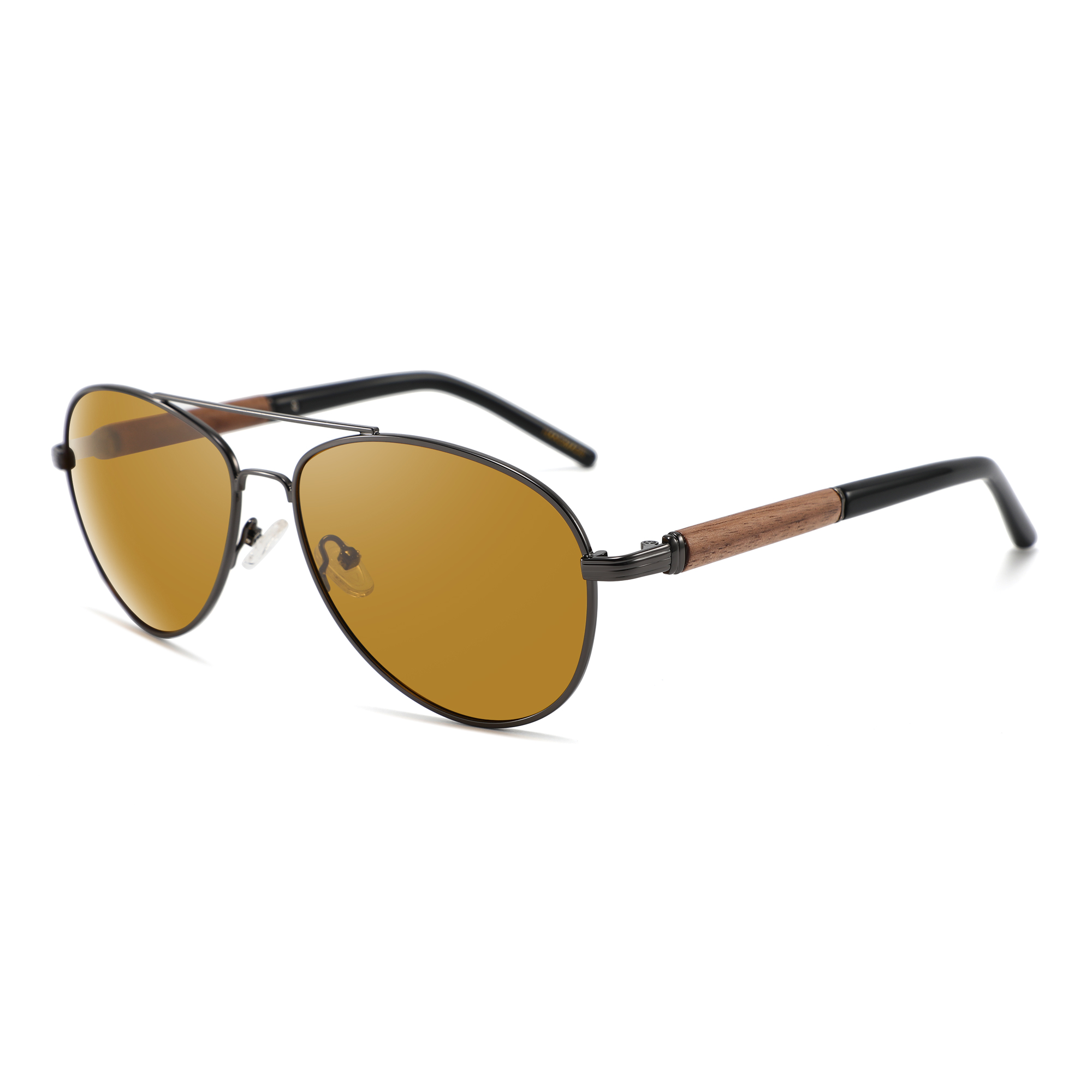 Wooden Hybrid Classic Aviator Series Sunglasses (BOGUS)