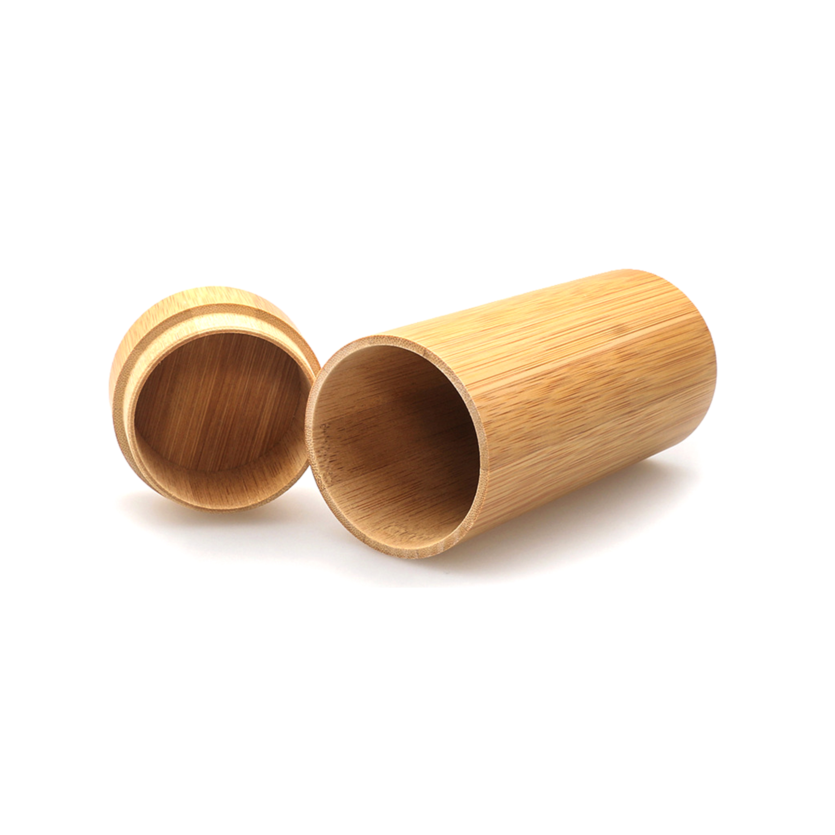 Natural Bamboo Cylinder for Wooden Sunglasses