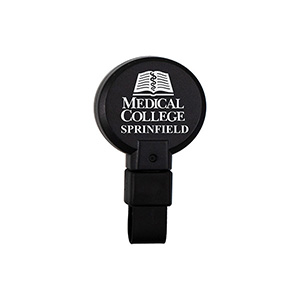 PVC FREE RECYCLED PLASTIC BADGE REEL W/SWIVEL ALLIGATOR CLIP (Patent US 11,974,638 B1) (RBRAR4)