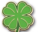 Four Leaf Clover Stock Pin