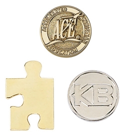Die Struck High Polish Lapel Pin