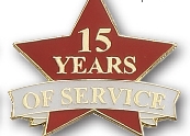 Years of Service Pin