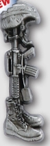 Fallen Soldier Stock Pin