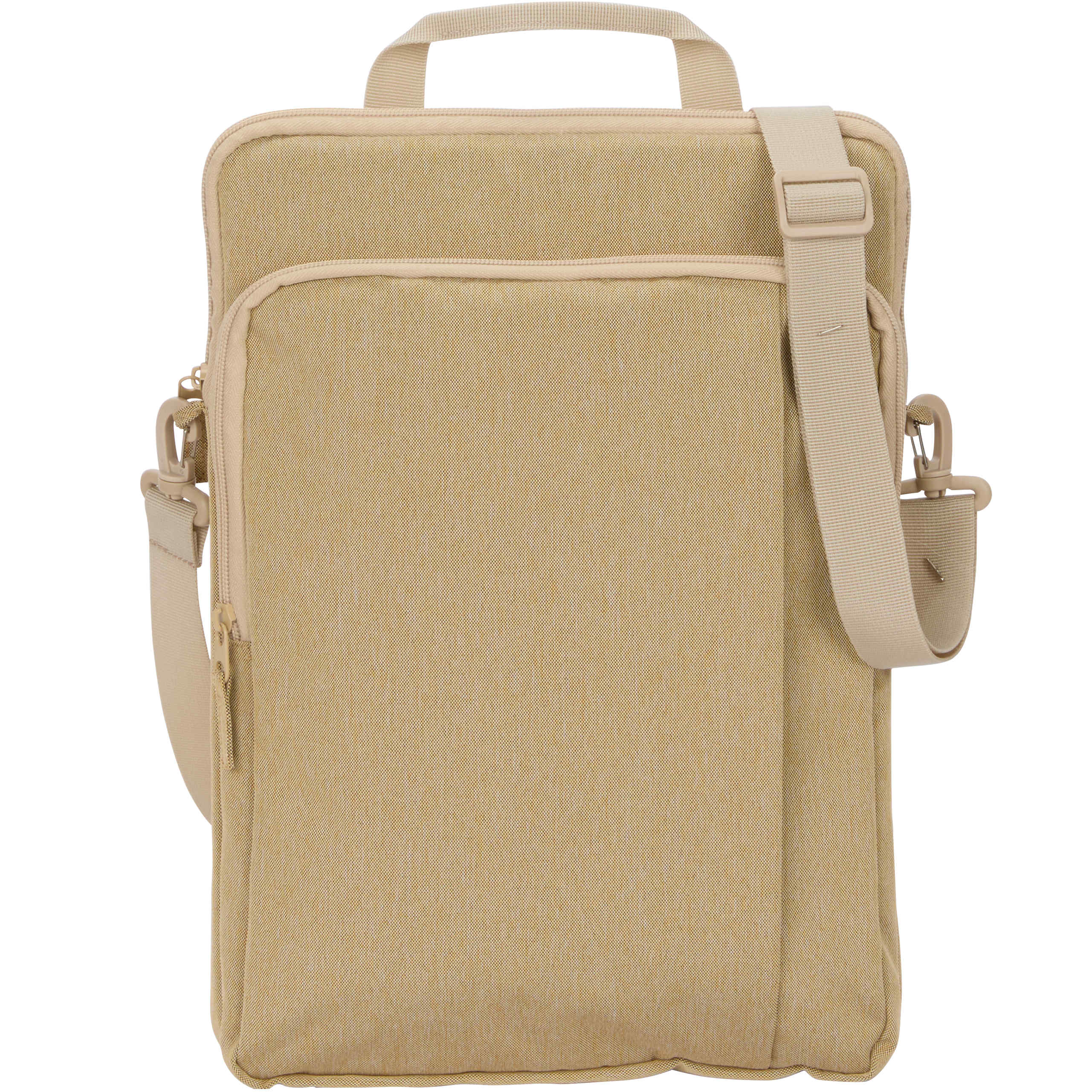 Vertical Recycled Messenger Bag