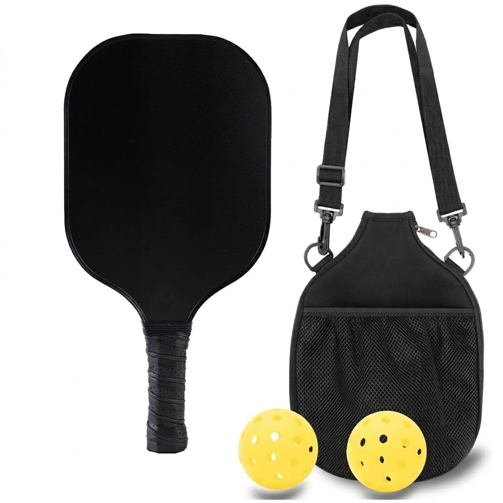 Full Color Fiberglass Pickleball Paddle Setup
