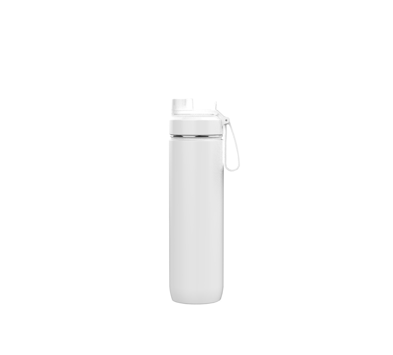 750mL White Elixsir Bottle