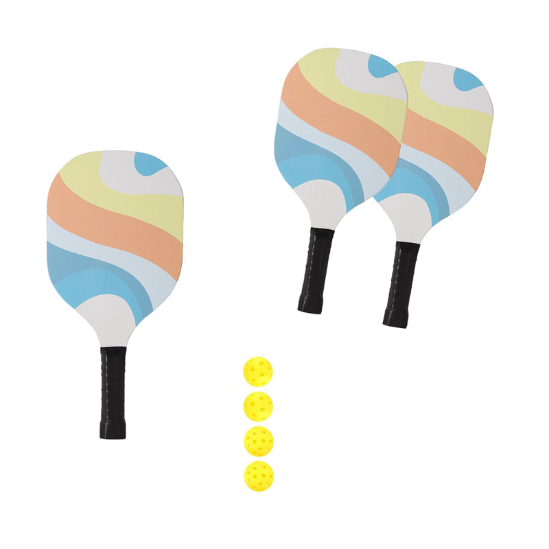 Wooden Pickleball Paddles Set