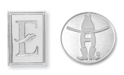 Sandblast or Two-Tone Die Struck Pin