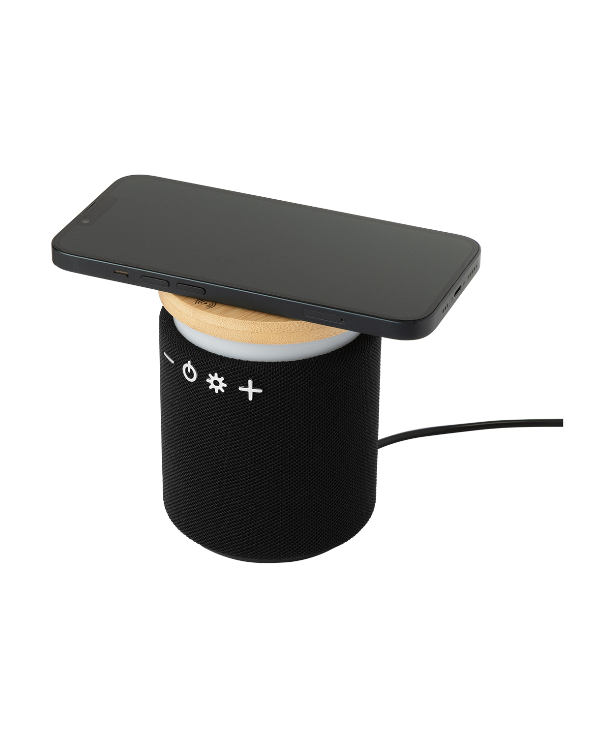 Rockin' Eco Wireless Charger & Speaker.