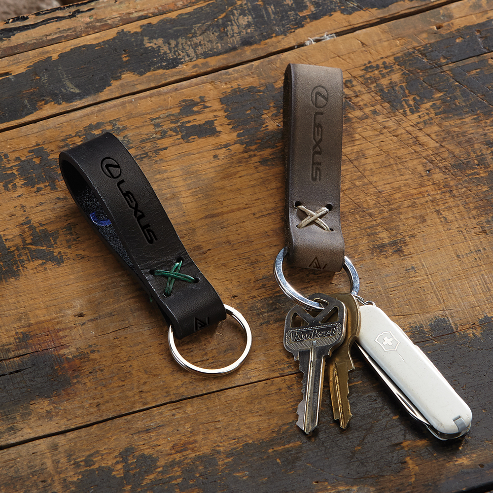 Saddler Leather Loop Keychain 1