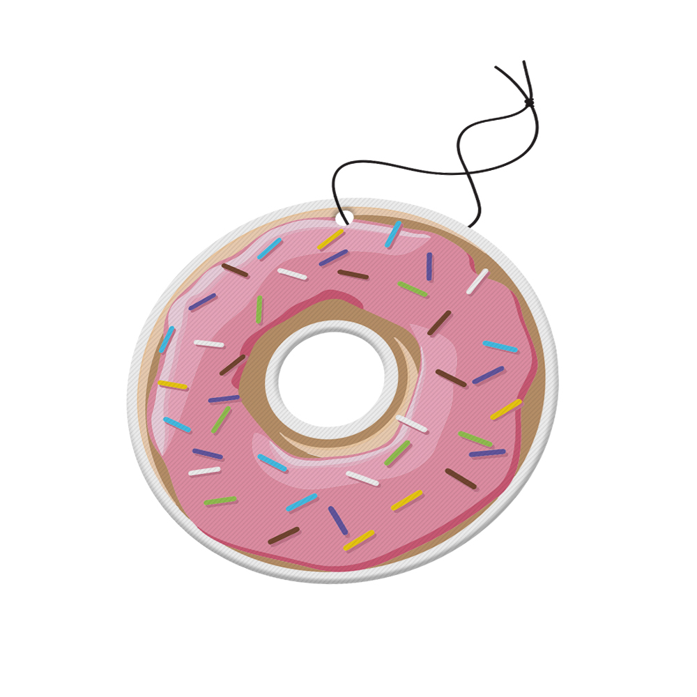 IMPORT Custom Shape 4" x 4" Air Freshener 1