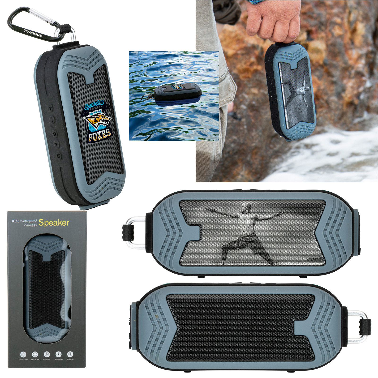 Basecamp Rapids Waterproof Wireless Speaker 1