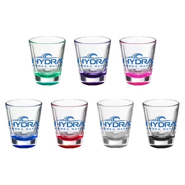 Straight Up 1.75 oz Clear Glass Shot Glasses 1