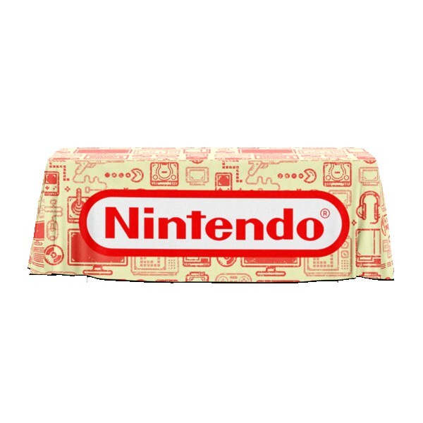 IMPORT 6%27 Full Color Drape Table Throw 1