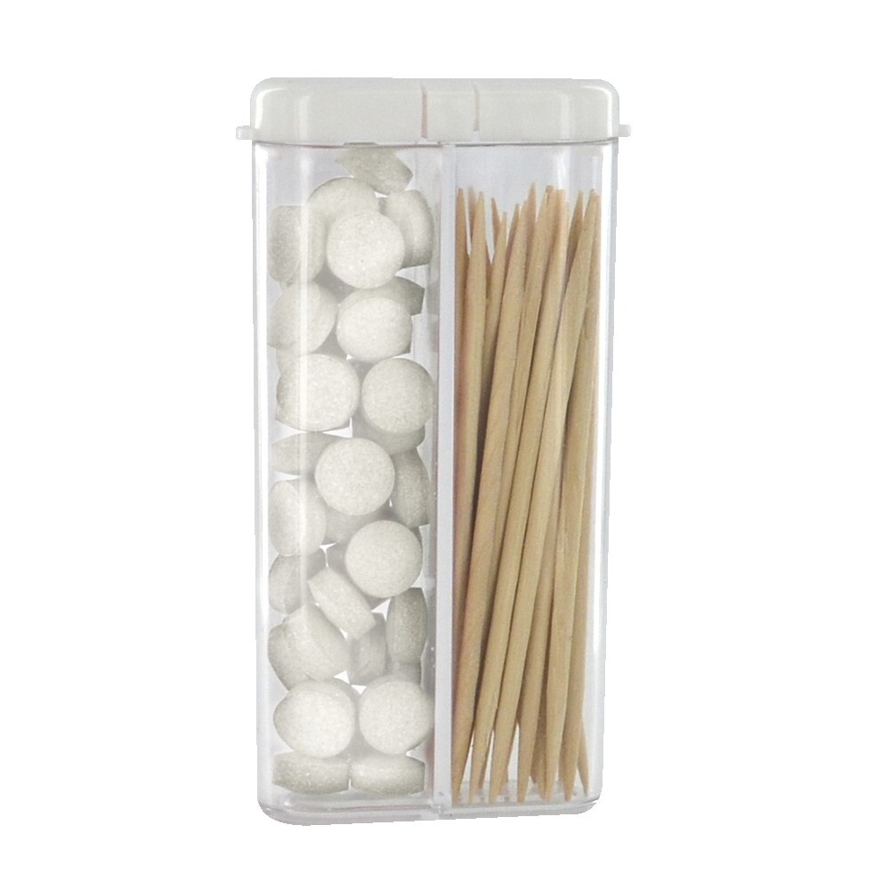 Rectangular Flip-Top Mints and Toothpicks