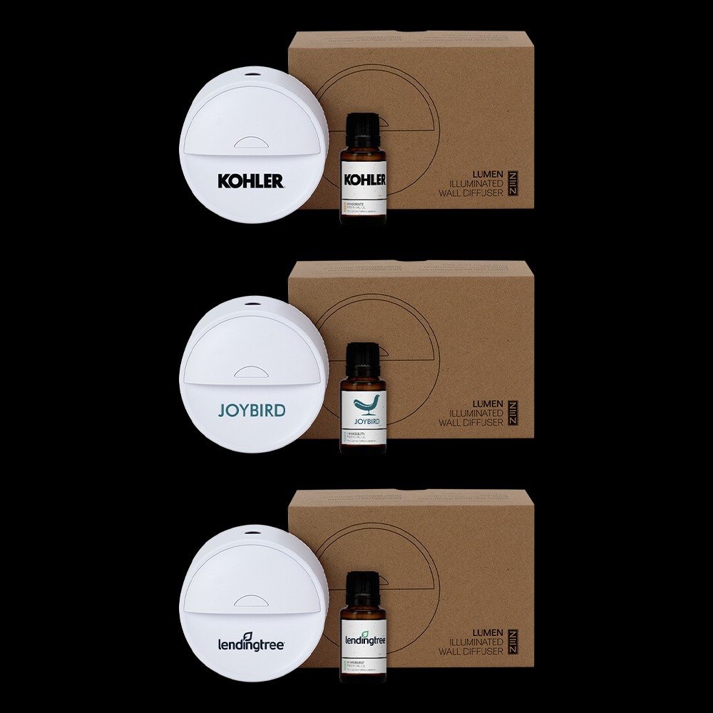 Illuminated Essential Oil Wall Diffuser with Essential Oil 1