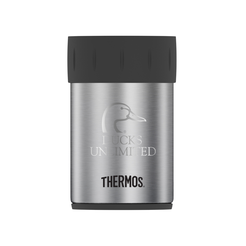 12 oz. Thermos® Double Wall Stainless Steel Can Insulator 1