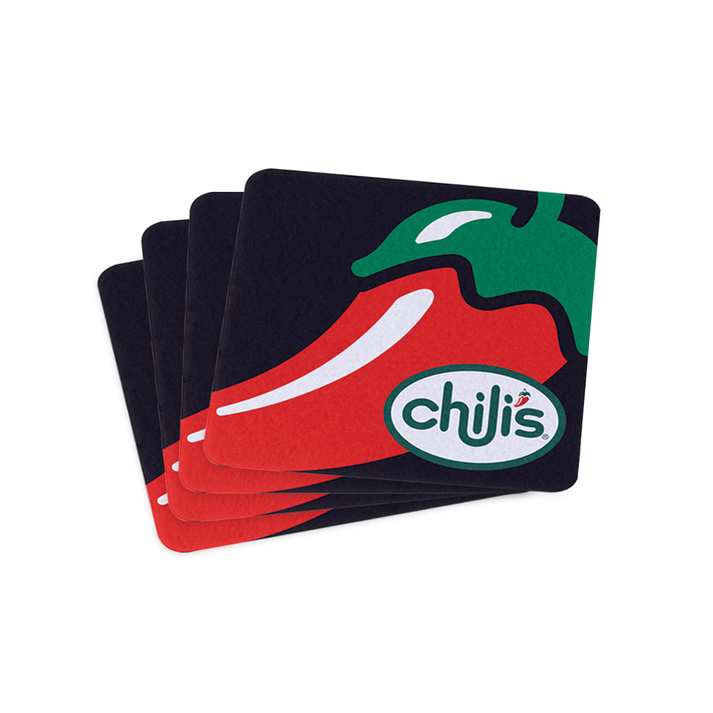 Kings Dye-Sublimated Felt Coasters (Set of 4) 1