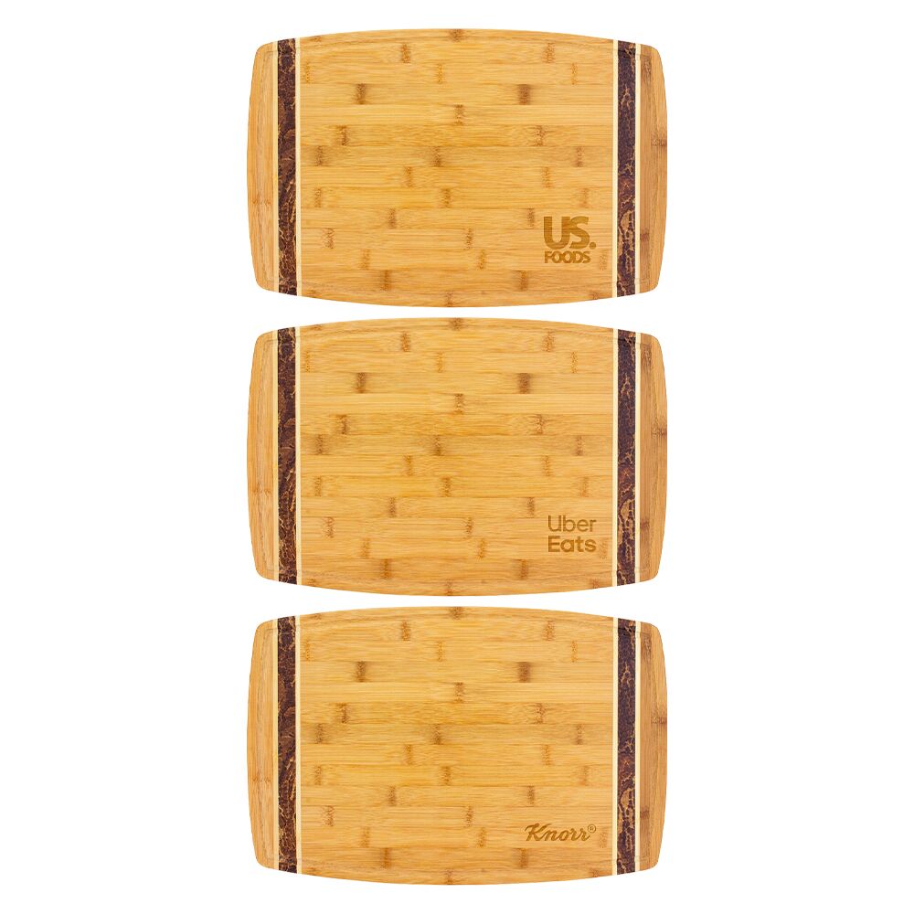 Marbled Look Bamboo Cutting Board 1