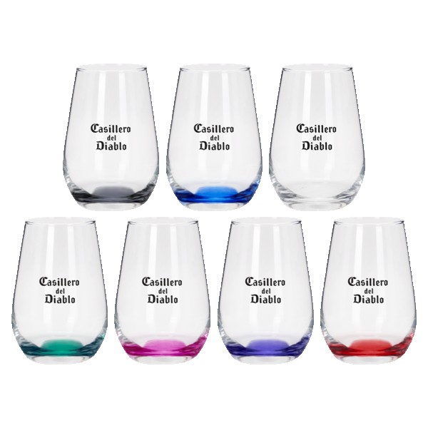 Tipsy 16 oz Vaso Silicia Stemless Wine Glass 1