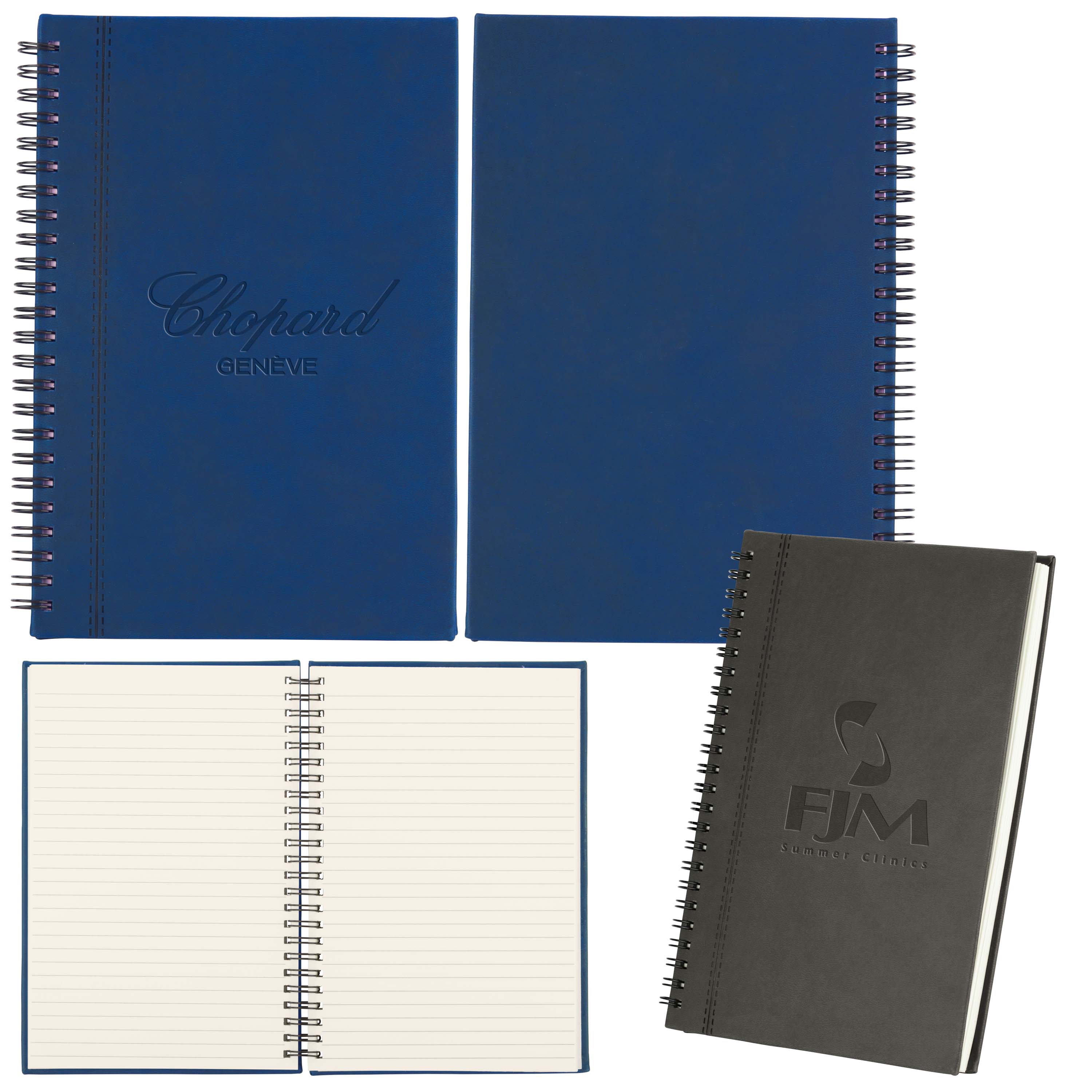 Bergamo Soft-touch Spiral Notebook 1