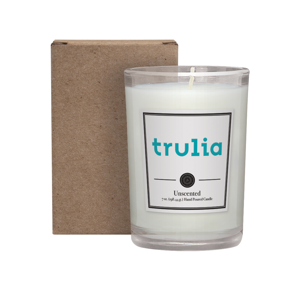 Custom 8 oz. Scented Tumbler Candle in a Cardboard Gift Box 1