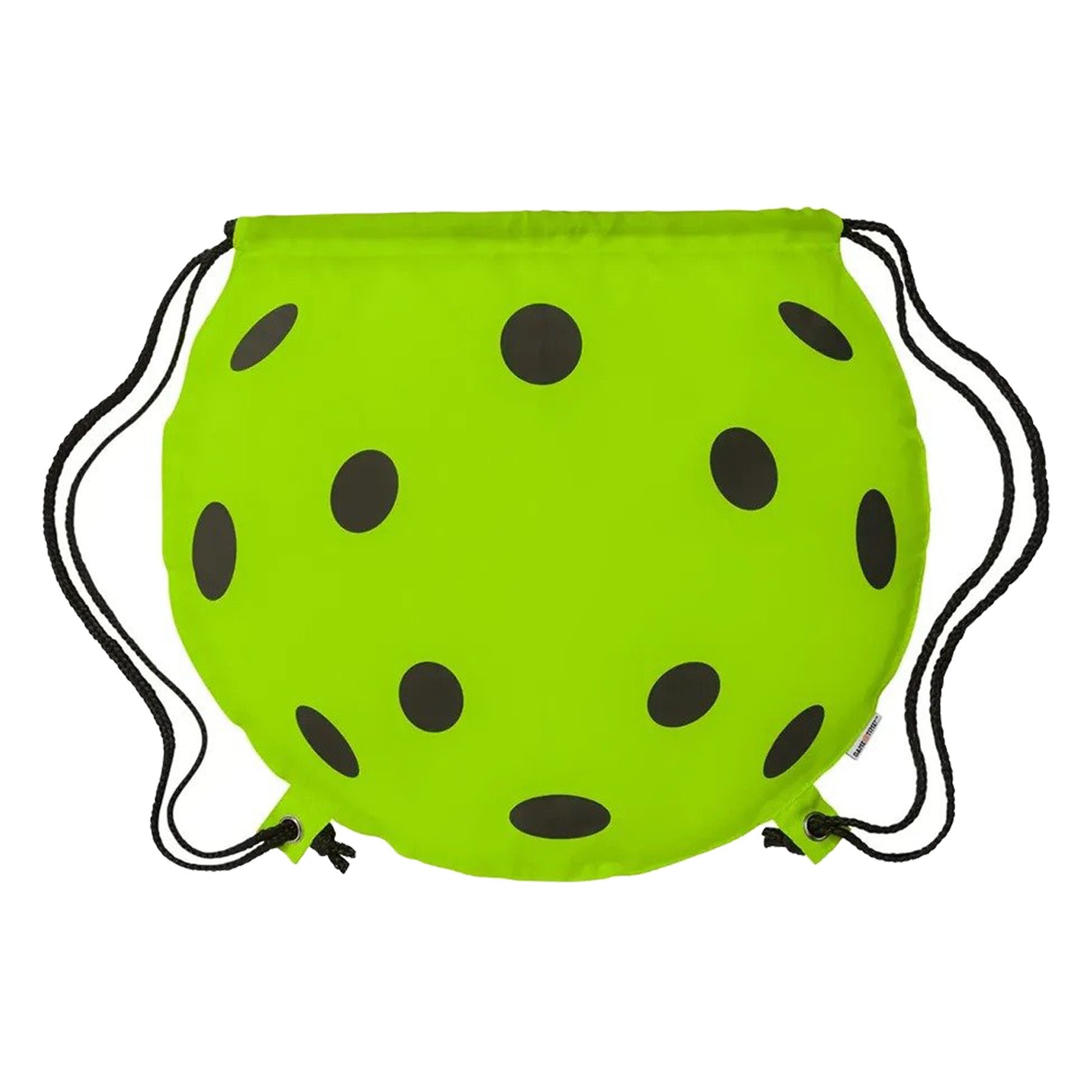 Pickleball Passion Drawstring Cinch Sack Round Bag