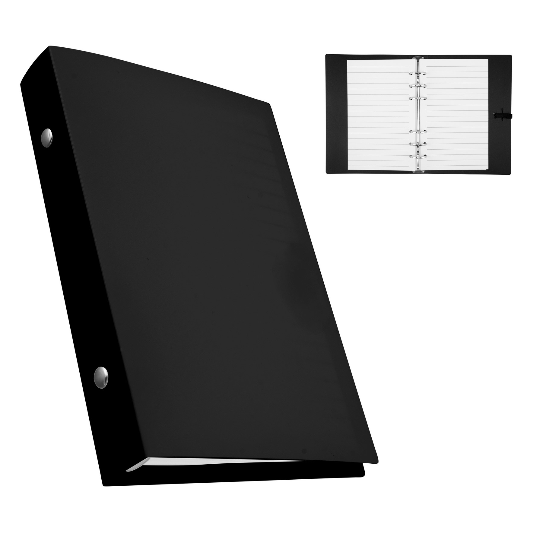 Frosted Recycled Refillable Notebook