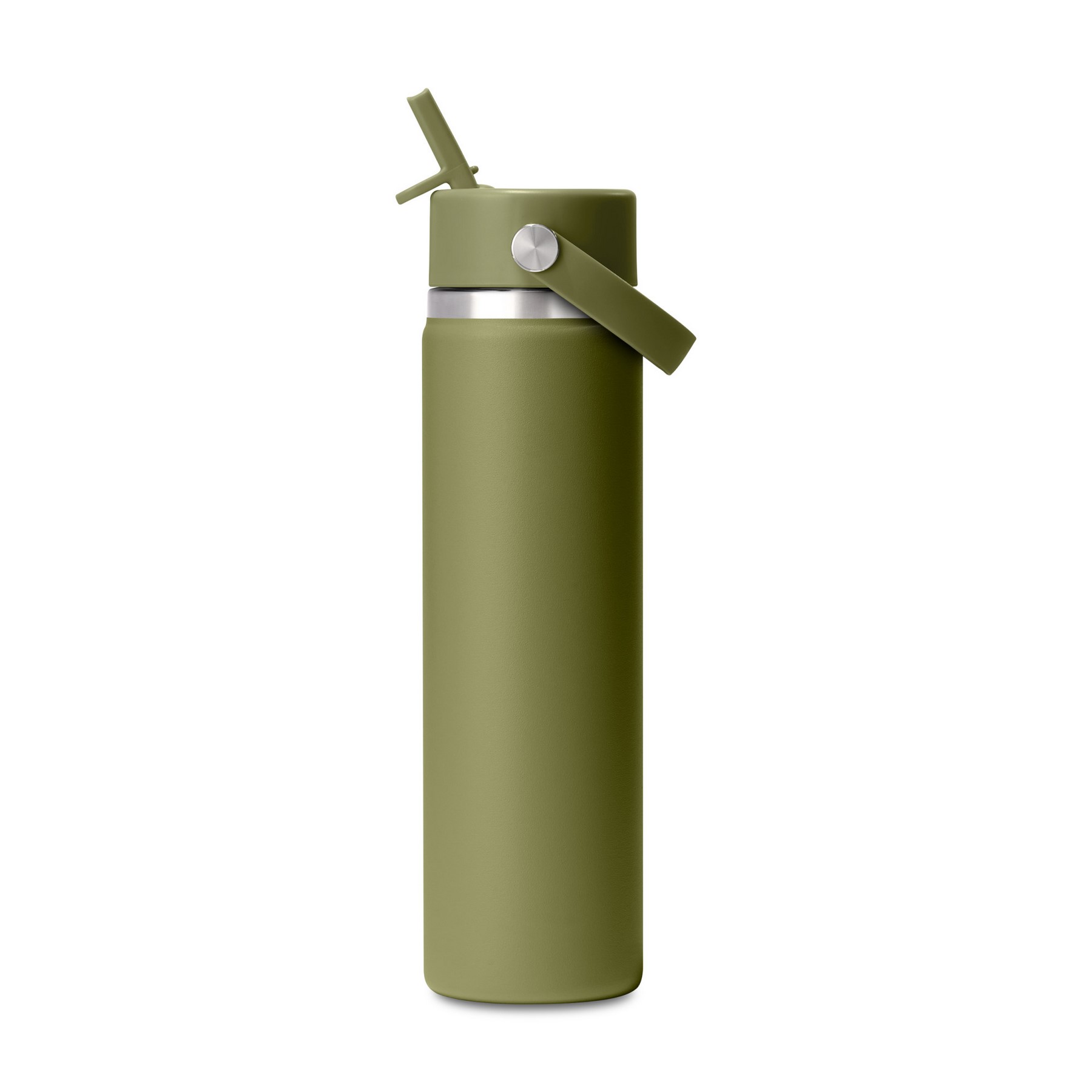 Hydro Flask Wide Flex Straw Cap Bottle 24 oz - Palmer Green