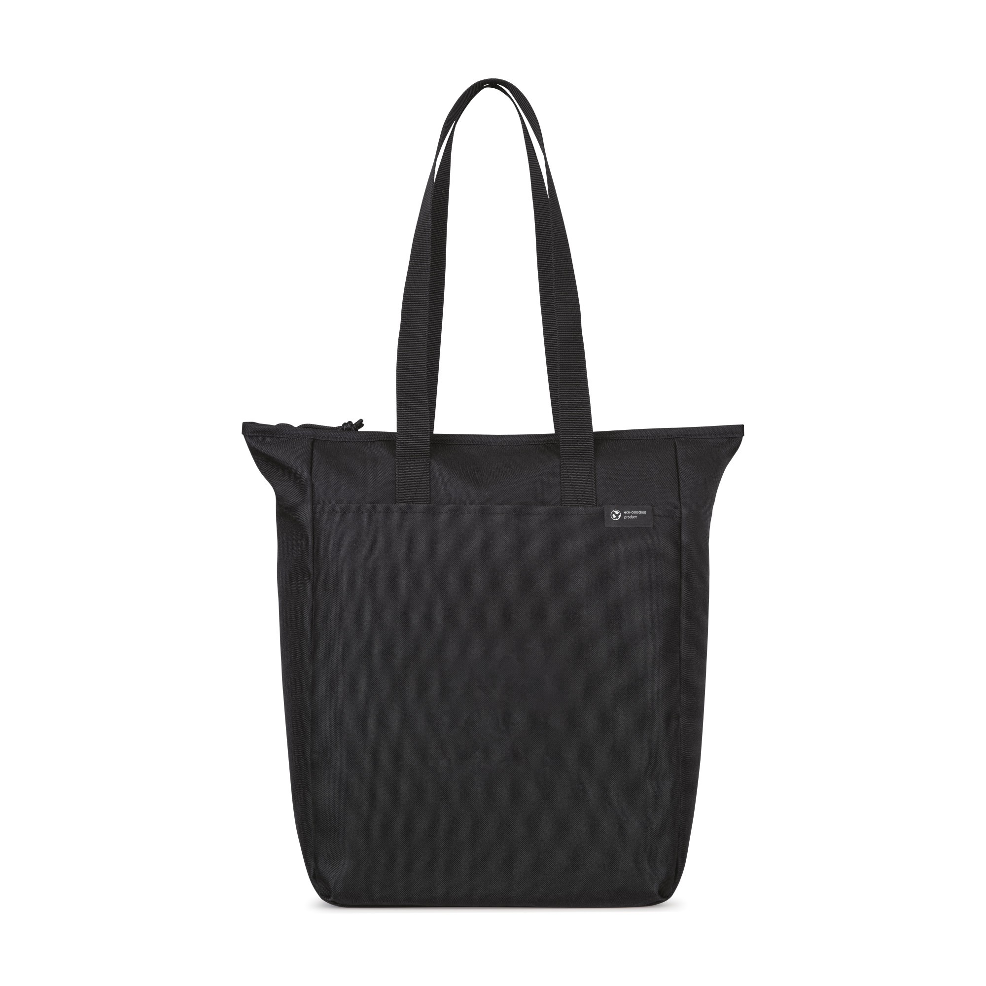 Renew AWARE™ rPET Zippered Tote - Black