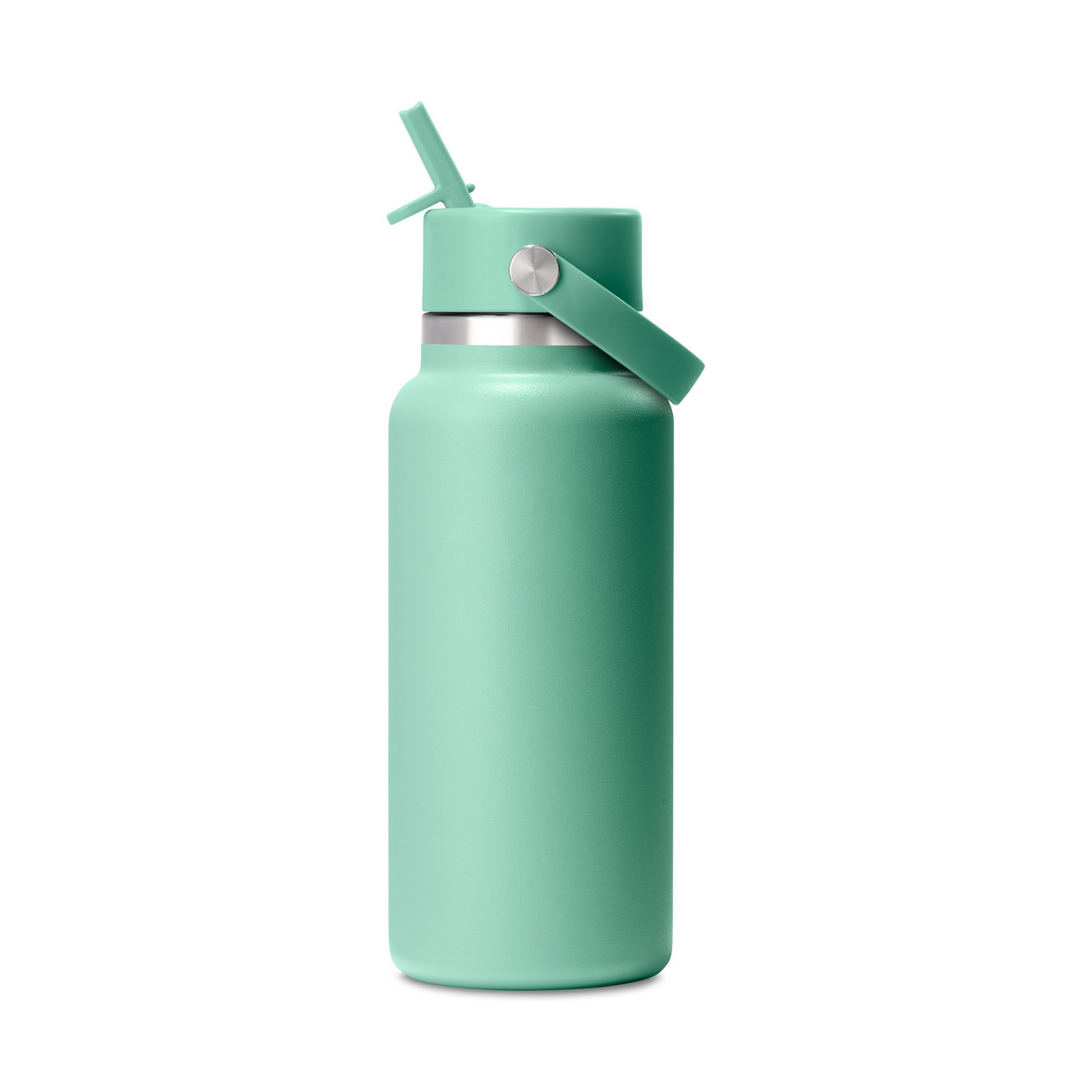 Hydro Flask Wide Flex Straw Cap Bottle 32 oz - Mermaid Green