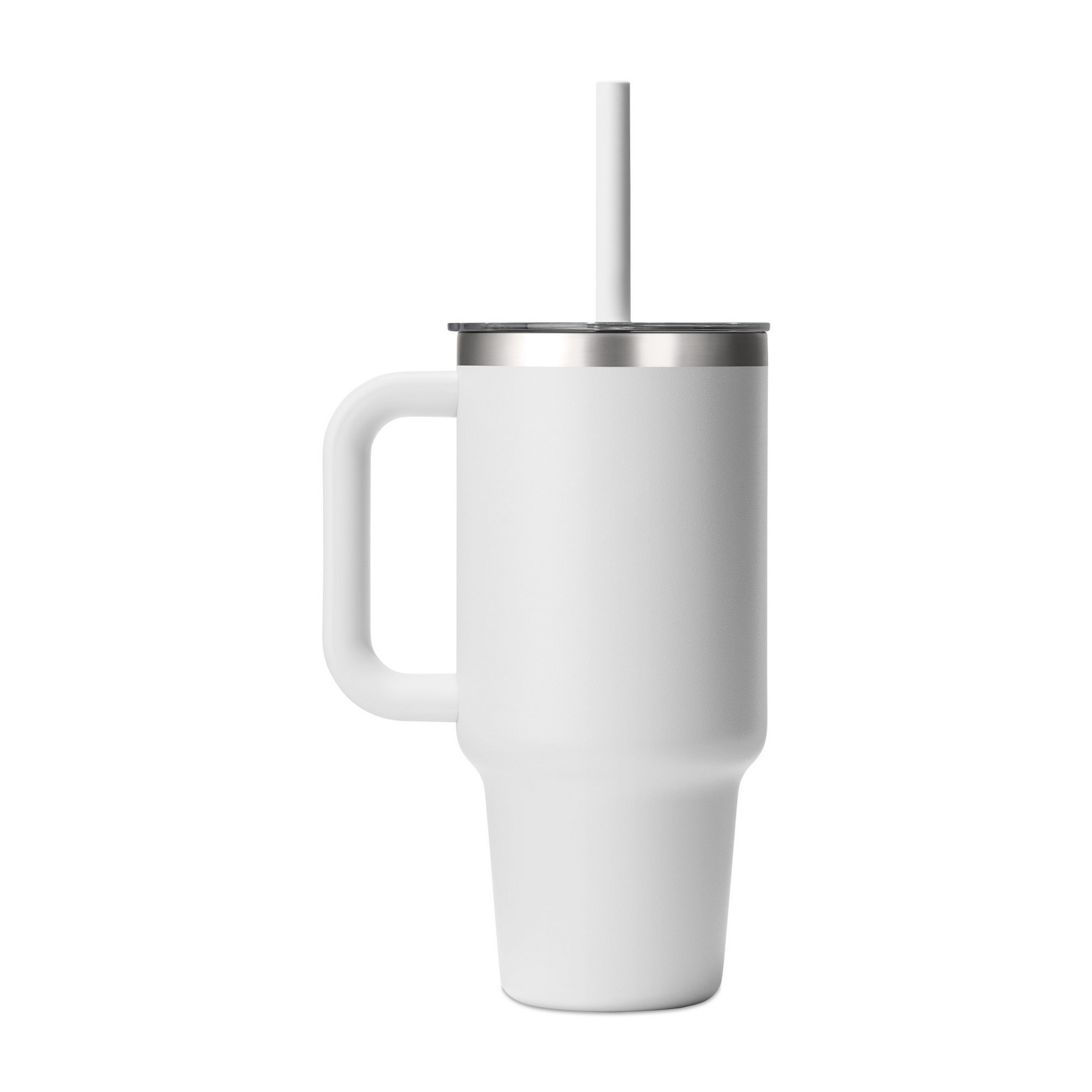 Hydro Flask Travel Tumbler Clear Lid 32 oz - White