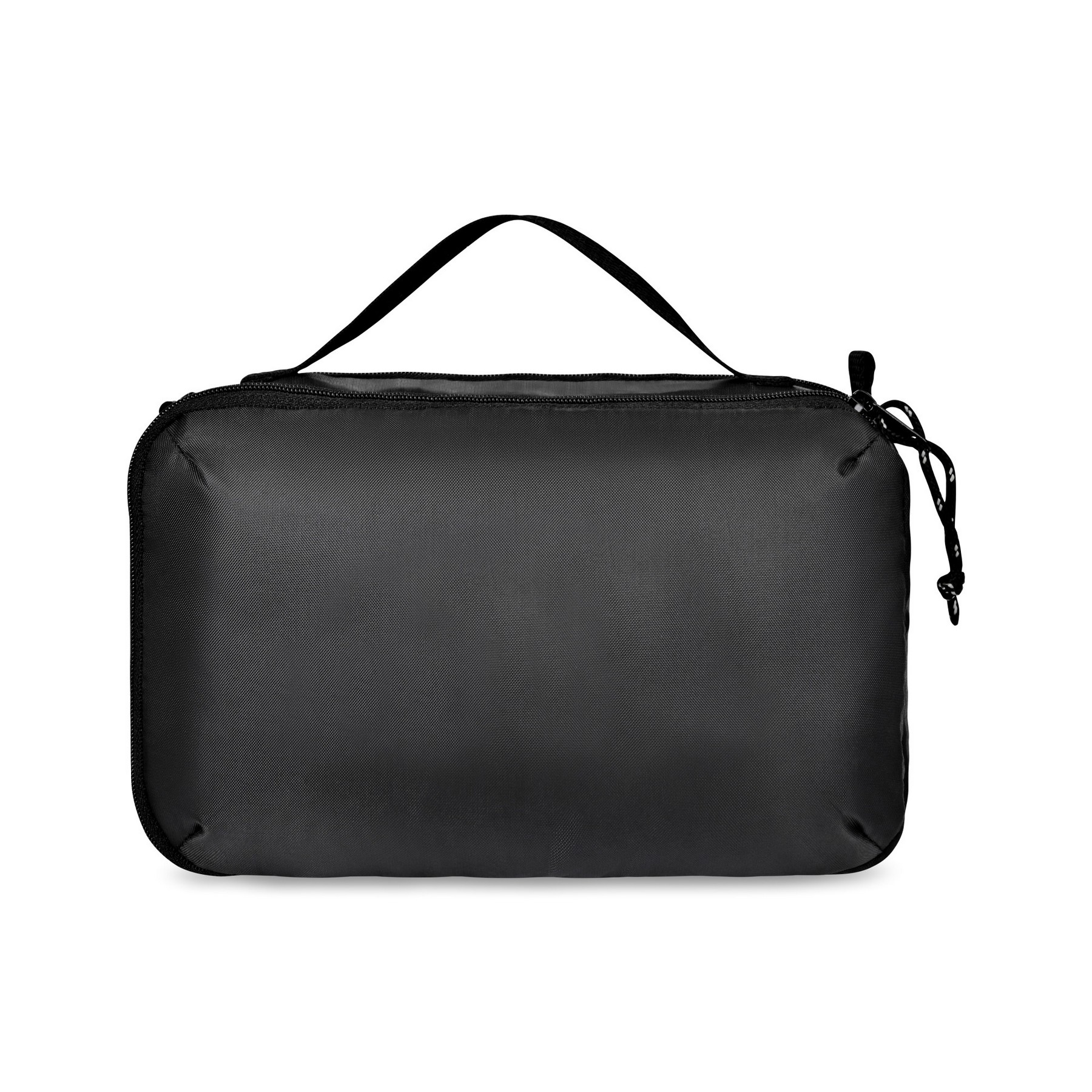 Parker Recycled rPET Dual Zippered Pouch - Black