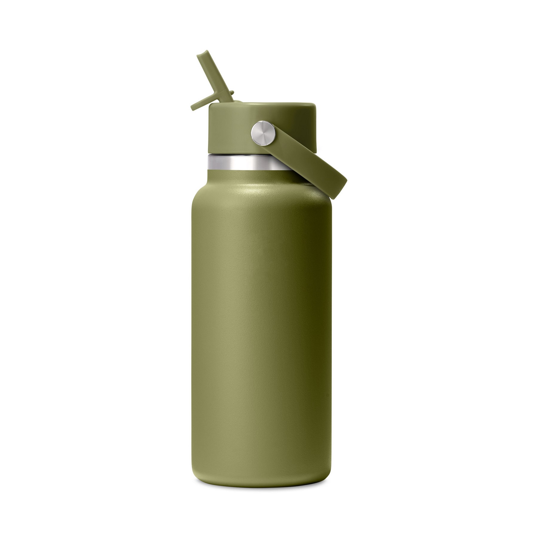 Hydro Flask Wide Flex Straw Cap Bottle 32 oz - Palmer Green