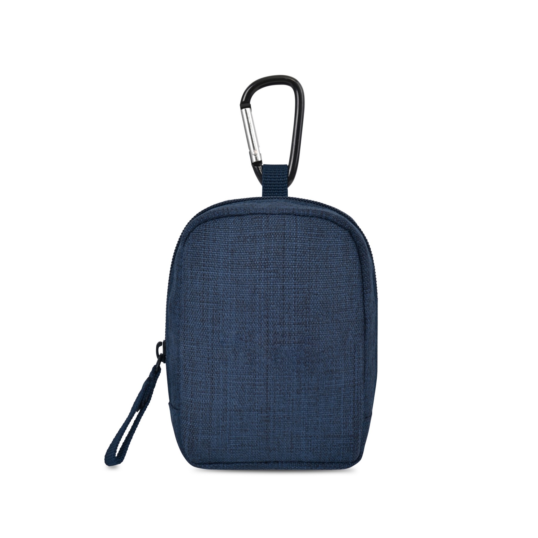 Fletcher Recycled rPET Mini Pouch Bag Charm - Navy Heather