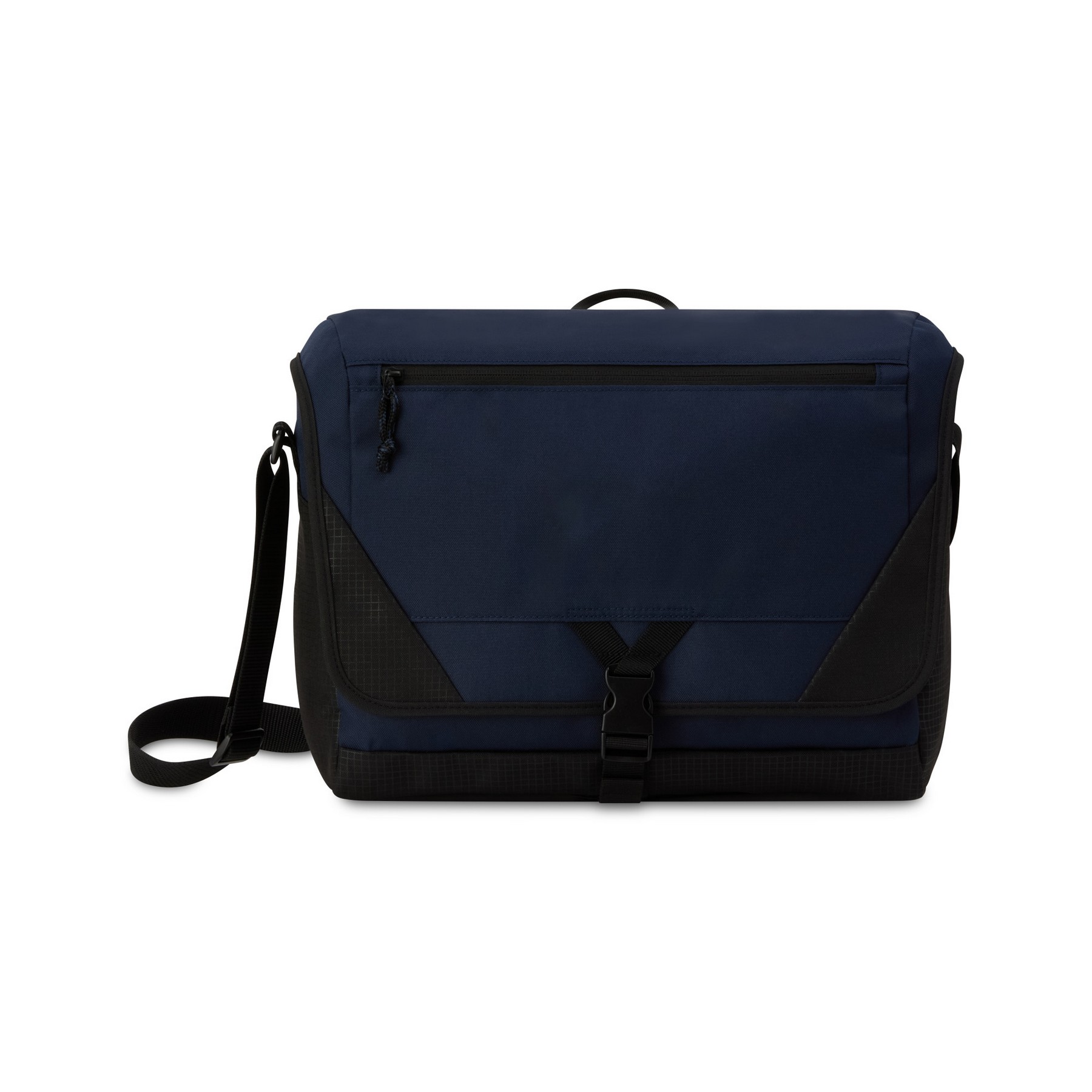 Peak Recycled rPET Laptop Messenger Bag - Navy