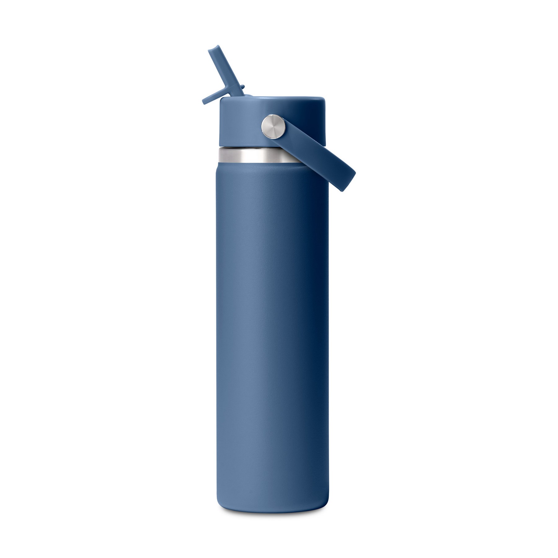 Hydro Flask Wide Flex Straw Cap Bottle 24 oz - Harbor Blue