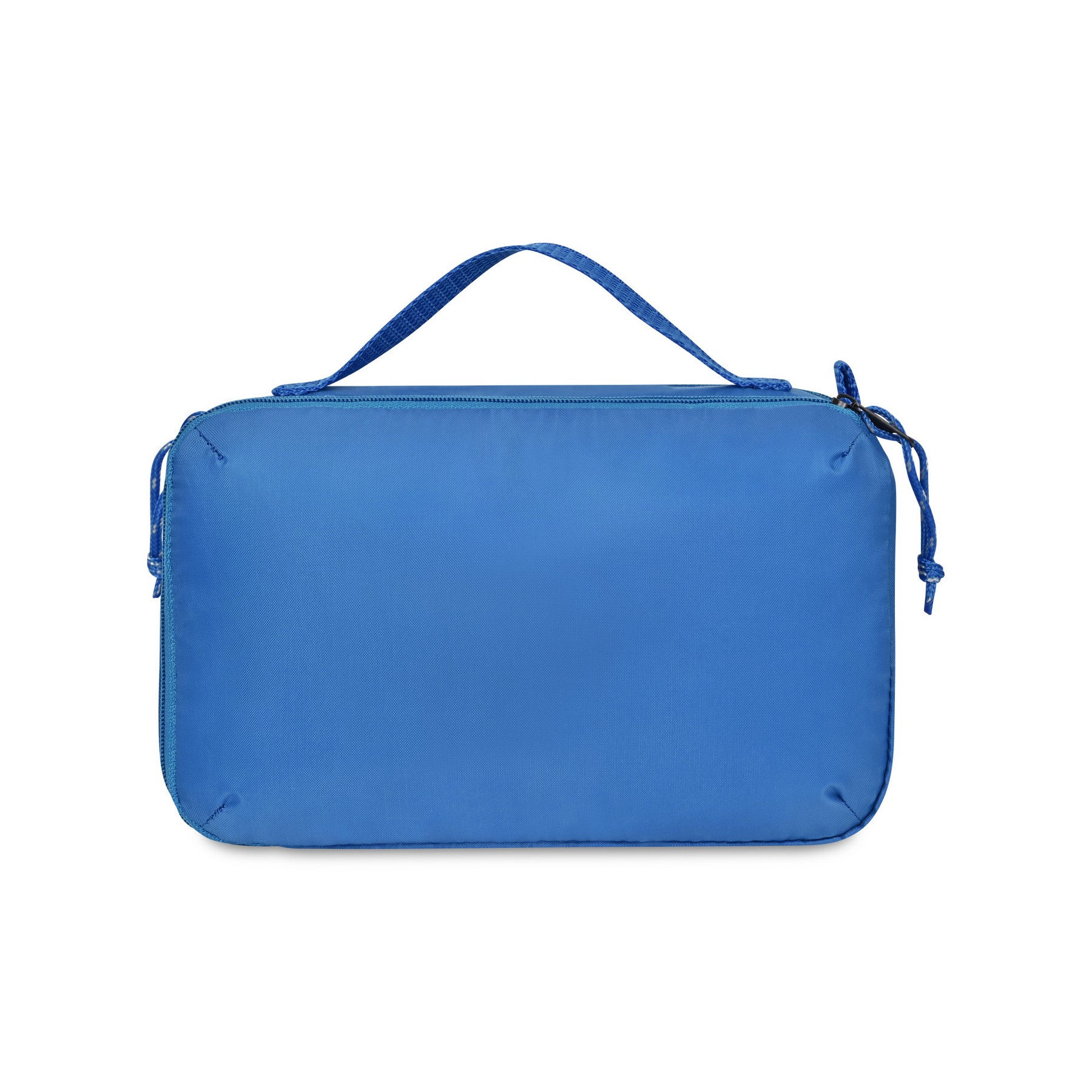 Parker Recycled rPET Dual Zippered Pouch - Royal Blue