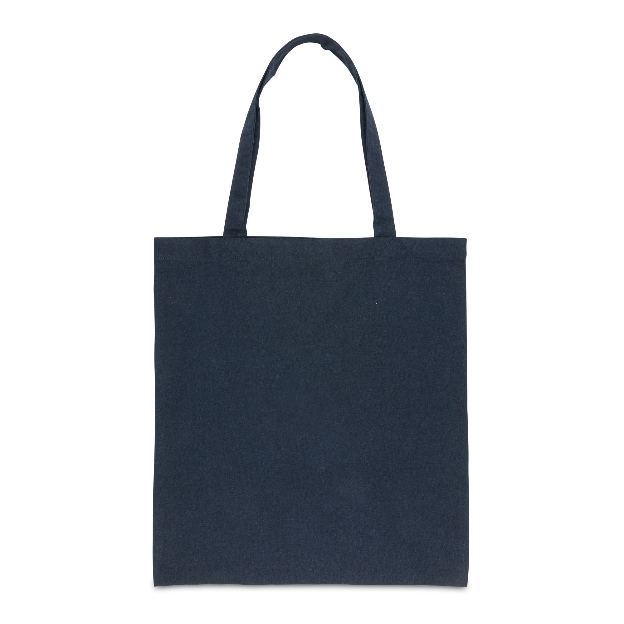Impact AWARE™ Recycled Cotton Tote w/Bottom 145g - Blue