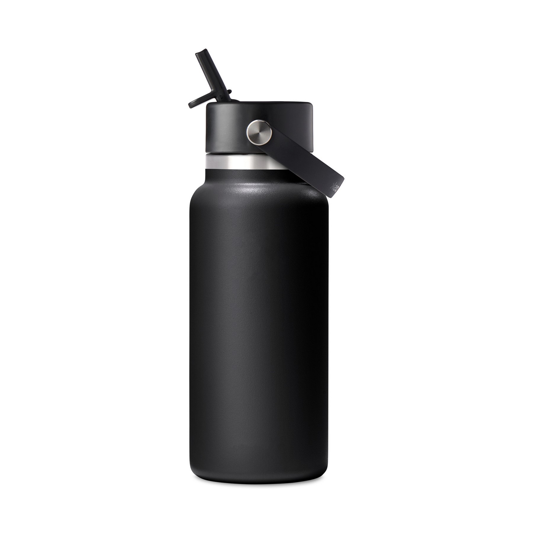 Hydro Flask Wide Flex Straw Cap Bottle 32 oz - Black